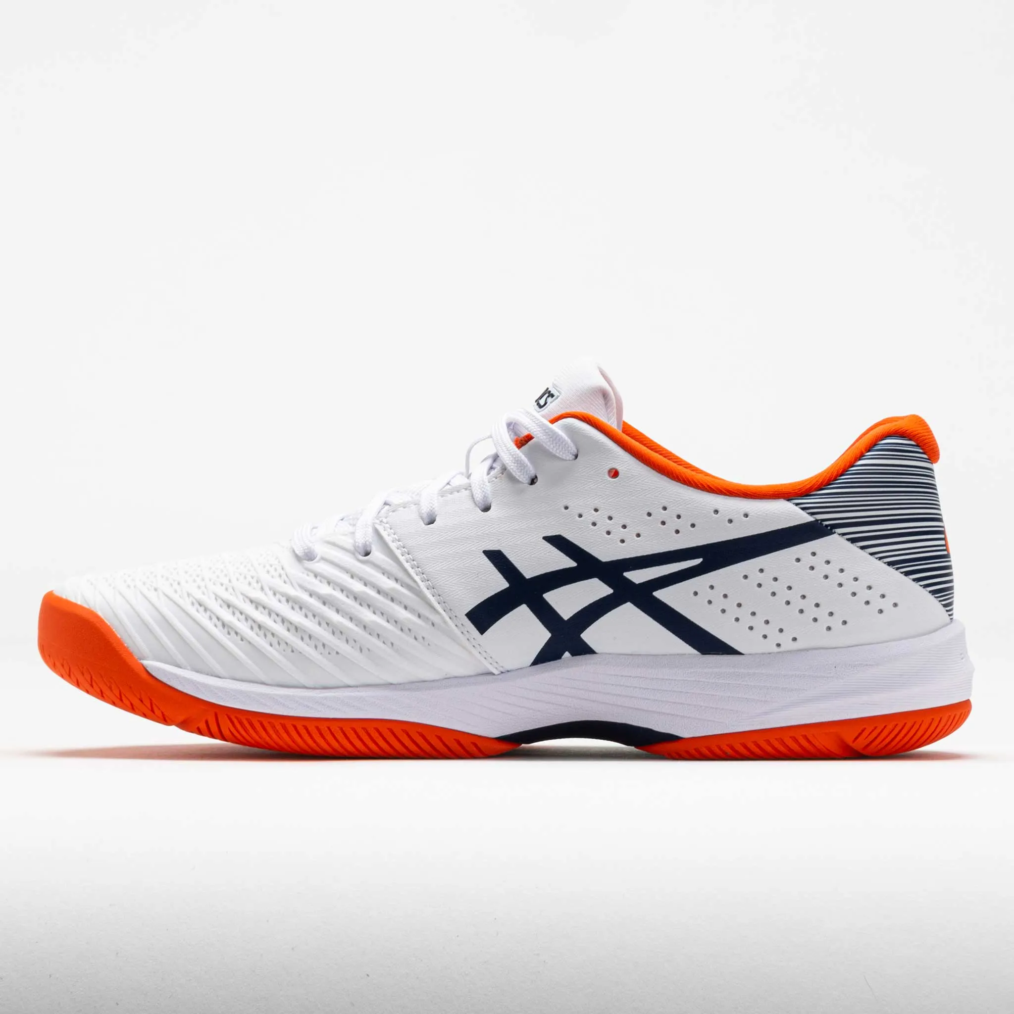 ASICS Solution Swift FF Men's  White/Blue Expanse Quick-Dry Velcro Closure