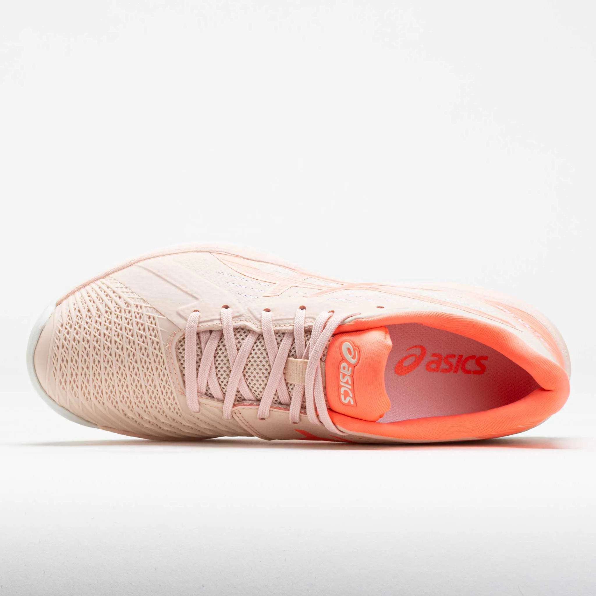 aerobic running wear Strength - improving ASICS Solution Swift FF Women's  Pearl Pink/Sun Coral