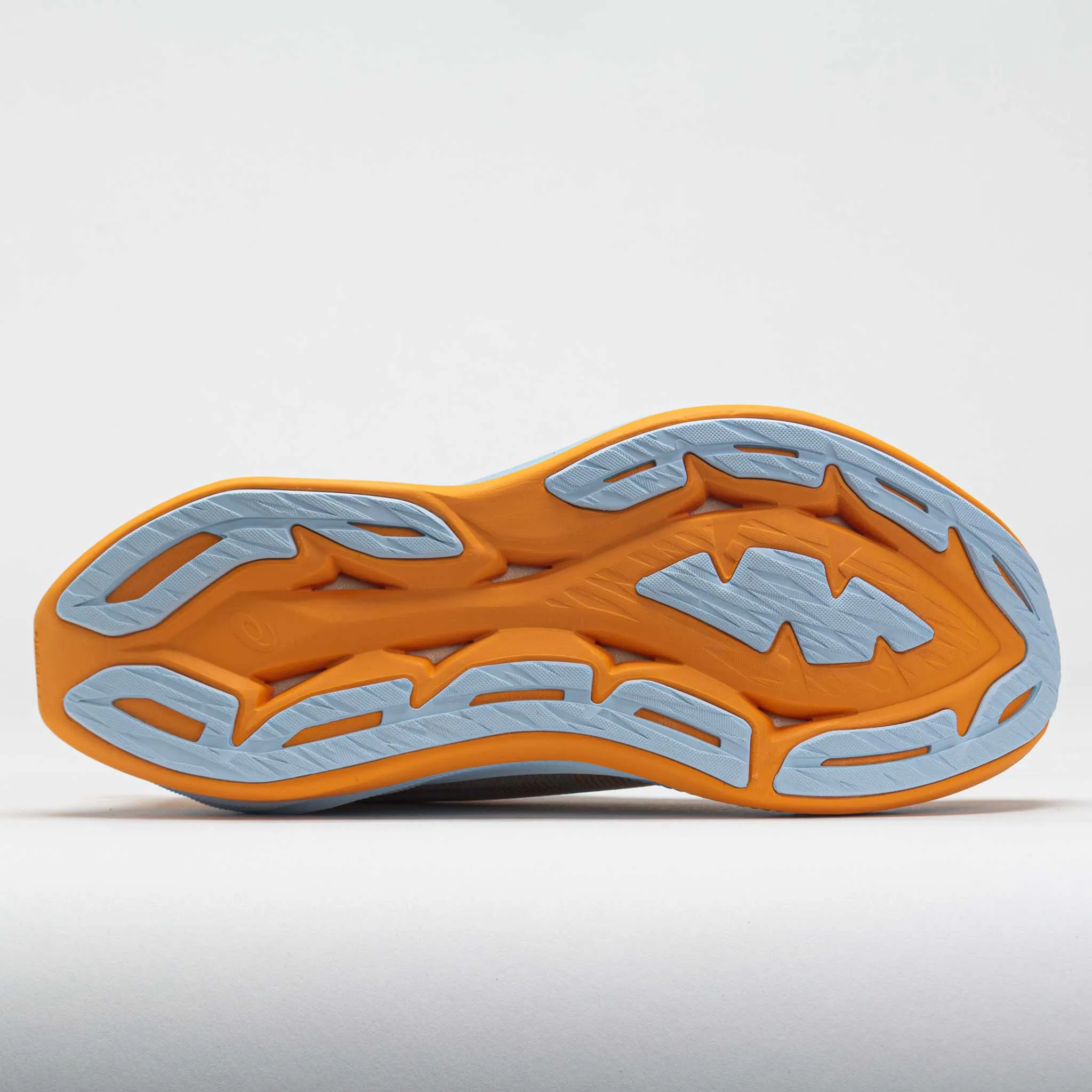 baggy running option monochromatic shoe look ASICS Superblast Unisex  Light Blue/Fellow Yellow