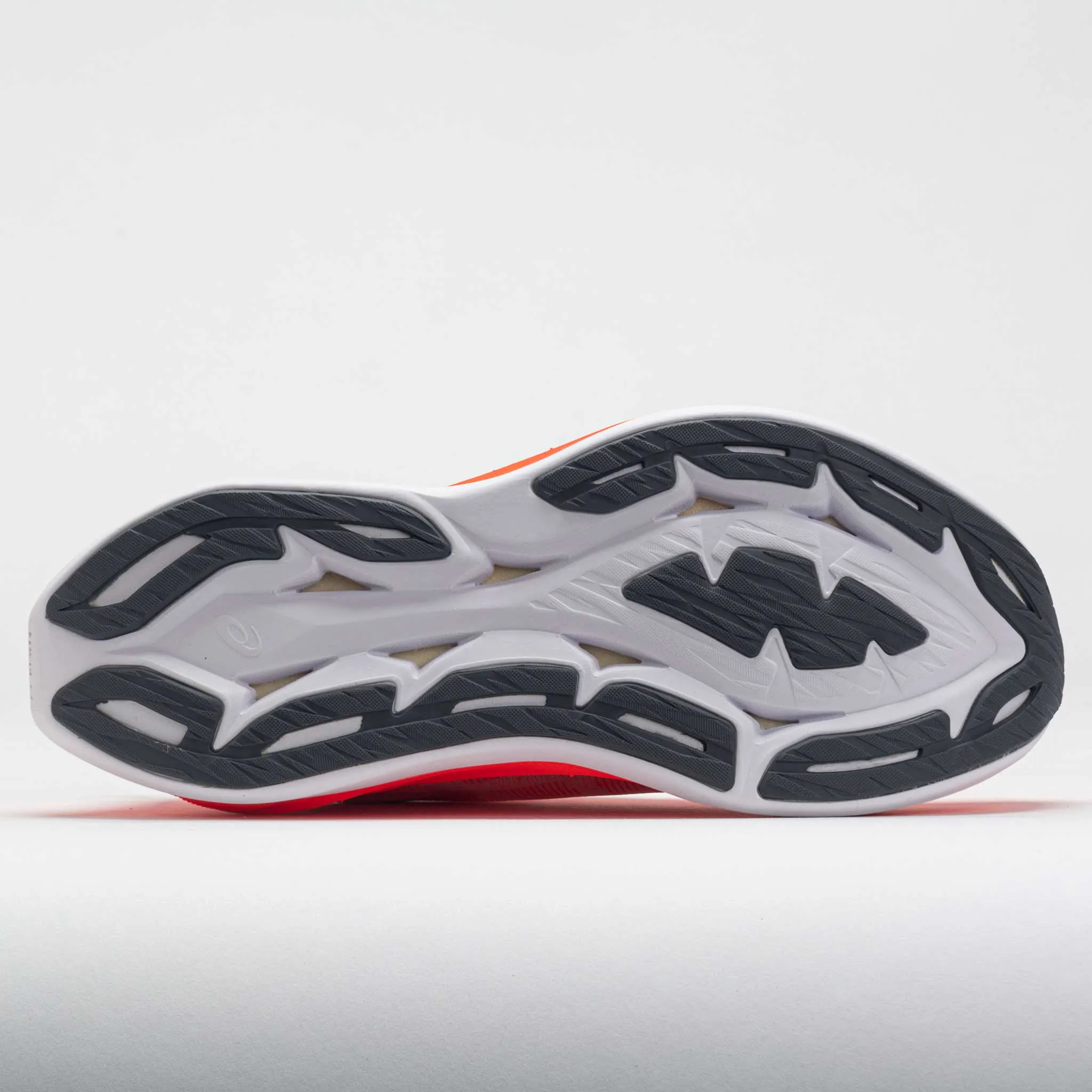 ASICS Superblast Unisex  White/Sunset Red indoor running footwear