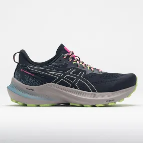 anti - fatigue sole Smooth interior ASICS GT-2000 12 Trail Women's  Nature Bathing/Lime Green