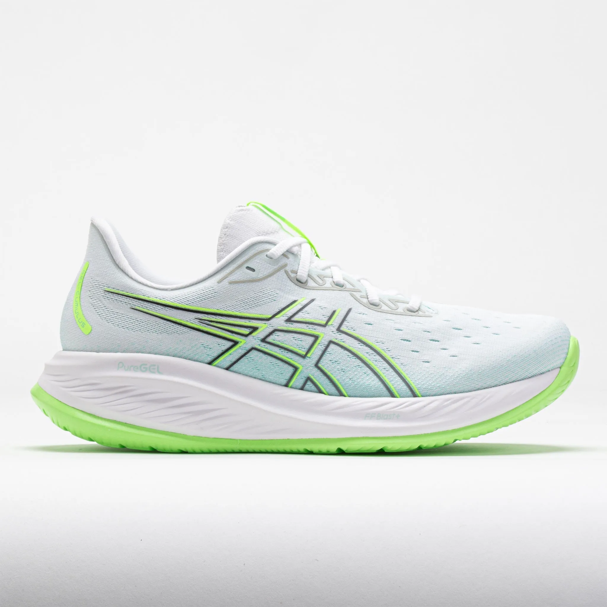 monochromatic shoe look Secure ASICS GEL-Cumulus 26 Men's  White/Sheet Rock