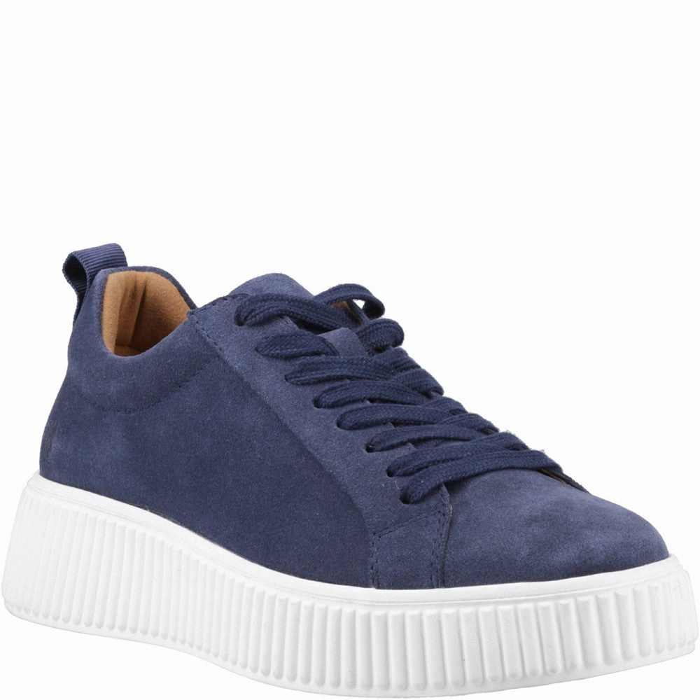 Breath Option Hush Puppies Harlow Suede Sneaker