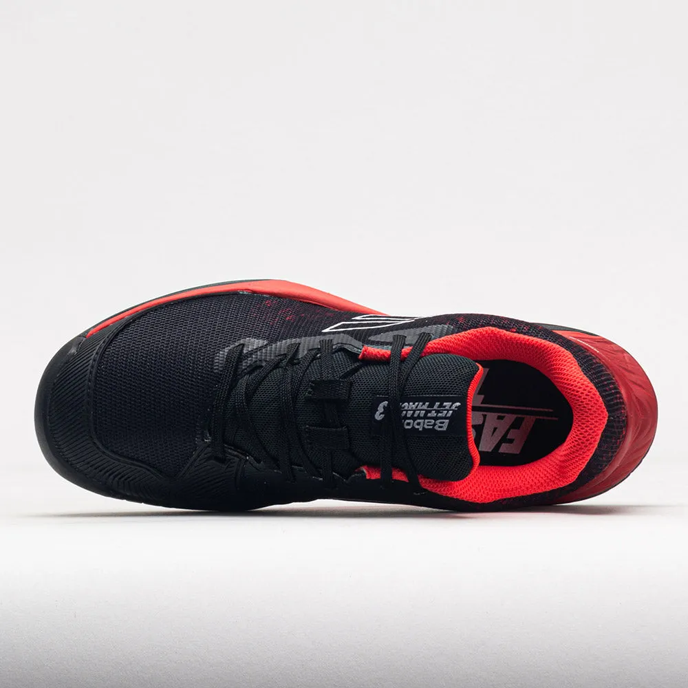 Babolat Jet Mach 3 Junior  Black/Poppy Red Training running anti - friction lining