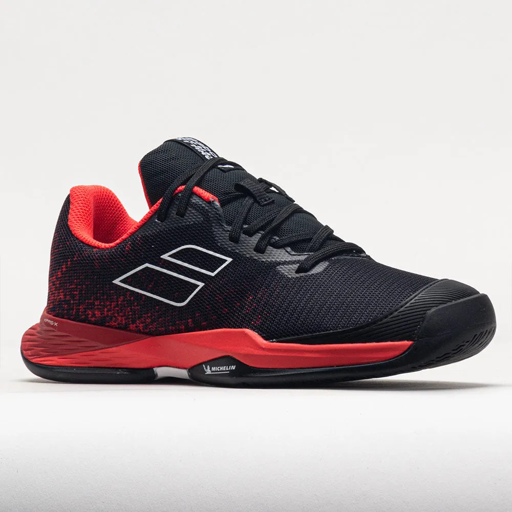 Babolat Jet Mach 3 Junior  Black/Poppy Red interval - training physiologically - comfortable