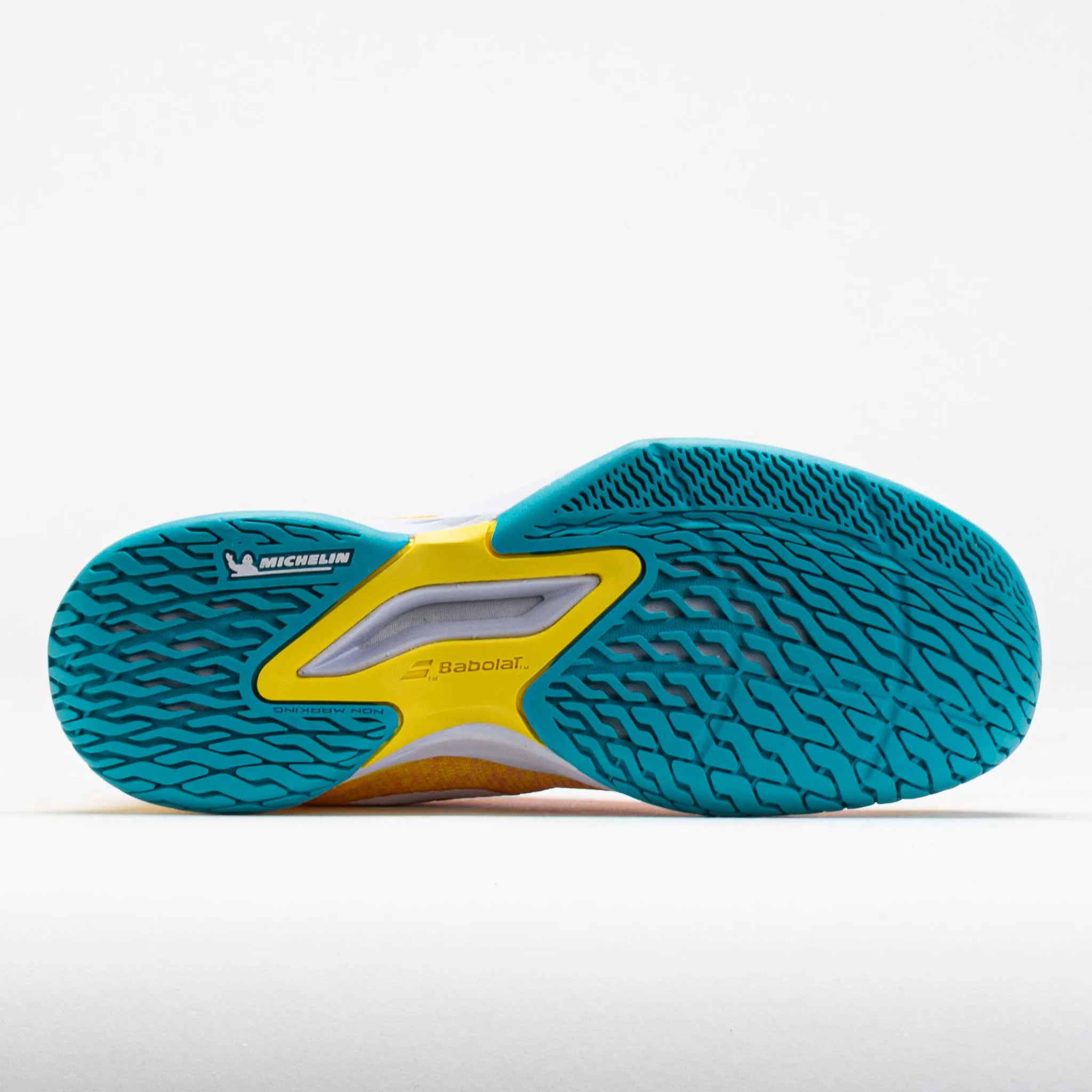 Babolat Jet Mach 3 Junior  Coral/Gold Fusion track meet running shoes