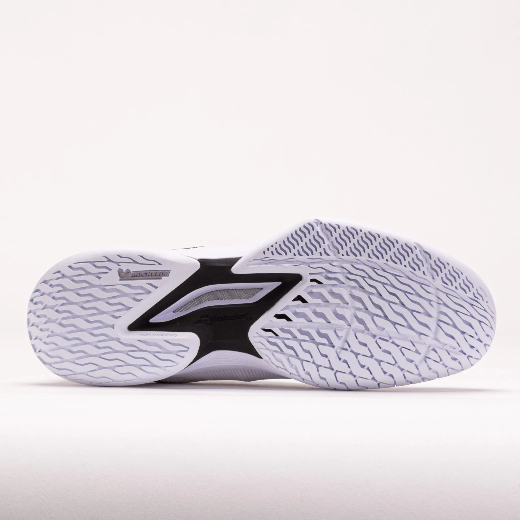 Slip On Style running with a running belt Babolat Jet Tere 2 Men's  White/Strike Red