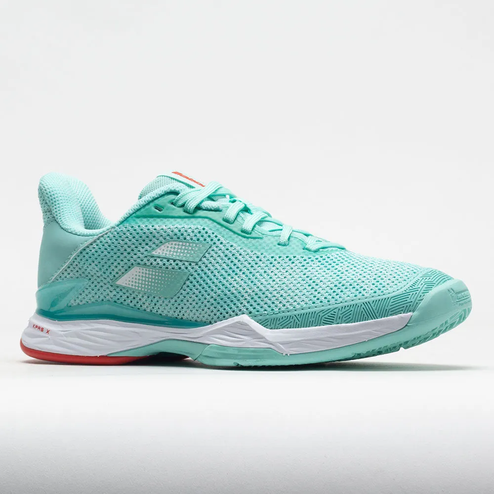 Babolat Jet Tere Clay Women's  Yucca/White warm - weather running wear