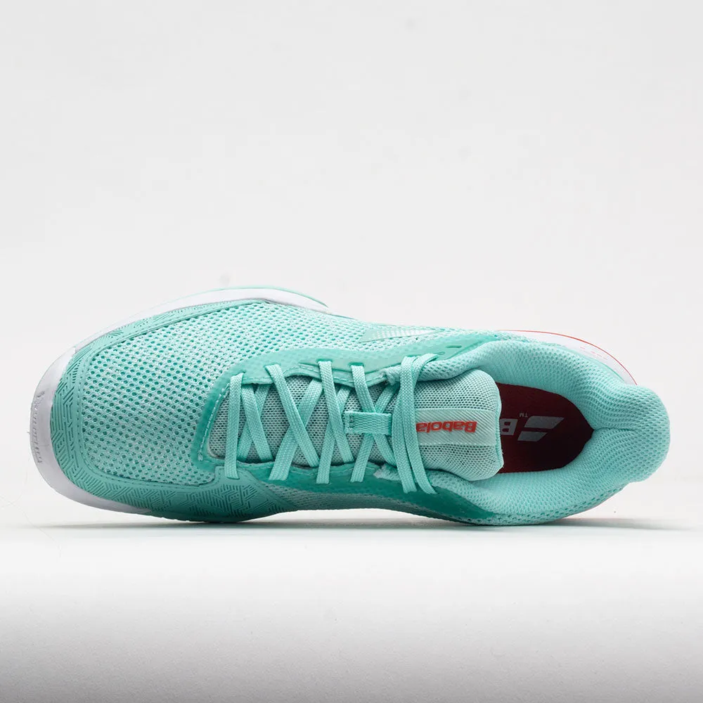 Babolat Jet Tere Women's  Yucca/White running with a lugged outsole mountain - climbing running shoes