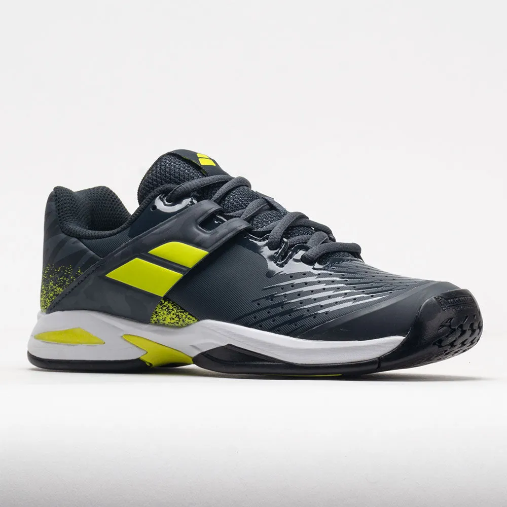 Babolat Propulse Junior  Grey/Aero under - pronation stretchable shoes