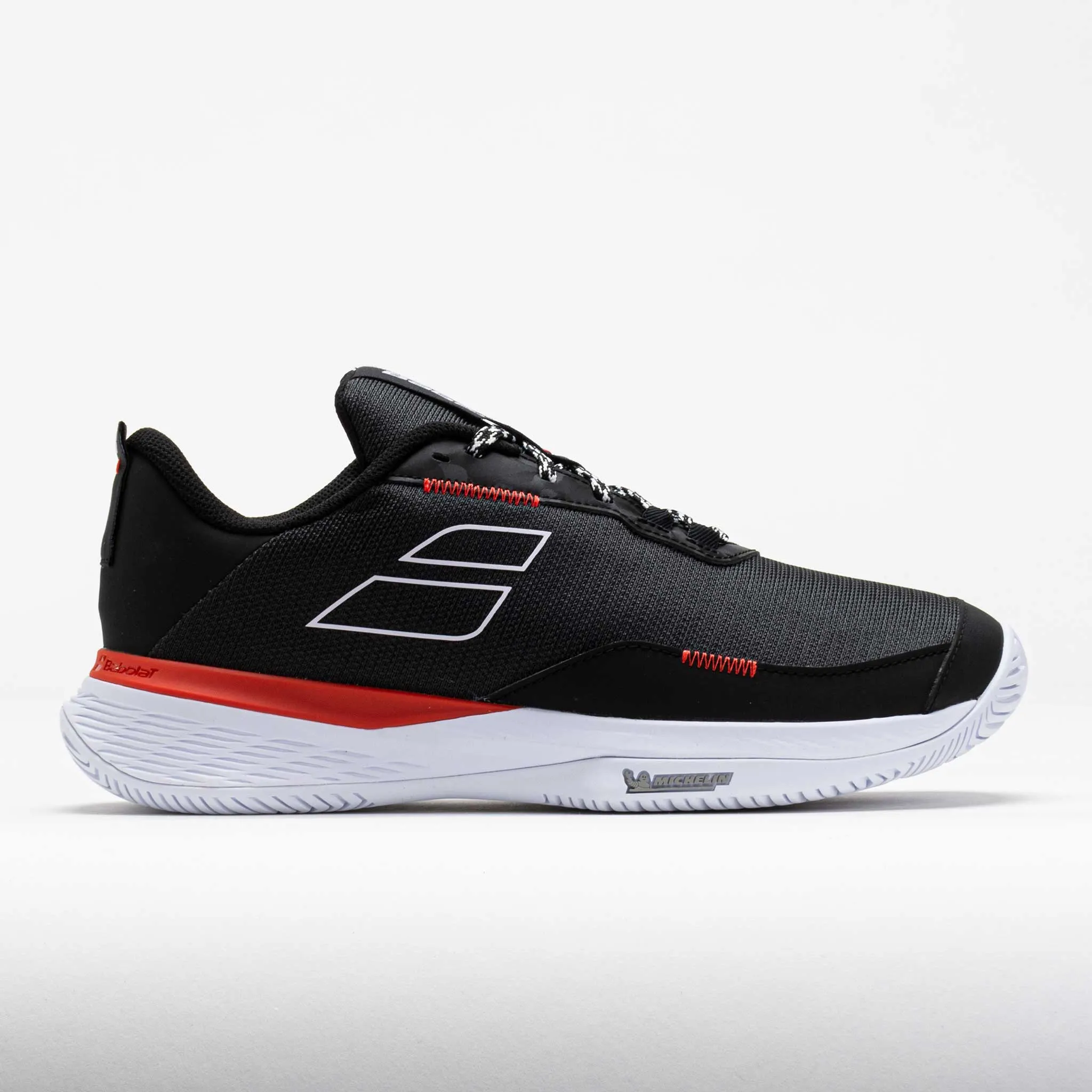 nylon - upper shoes Babolat SFX Evo Men's  Black/Fiesta Red