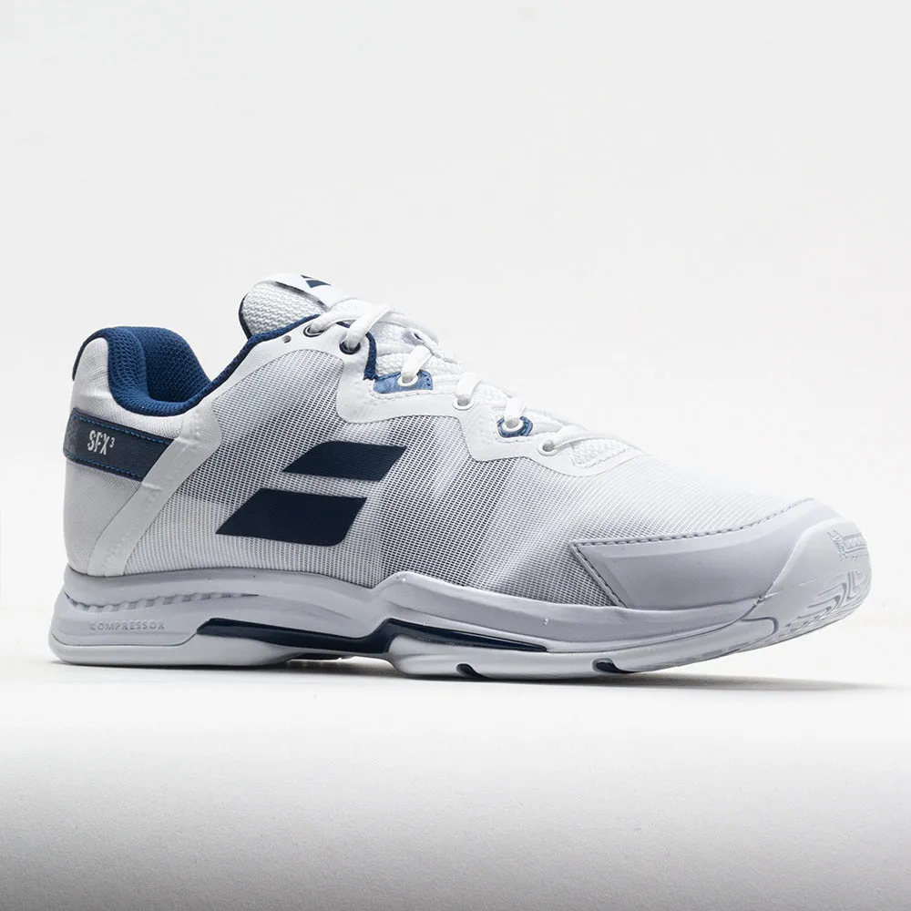 Female - runner Babolat SFX3 Men's  White/Navy
