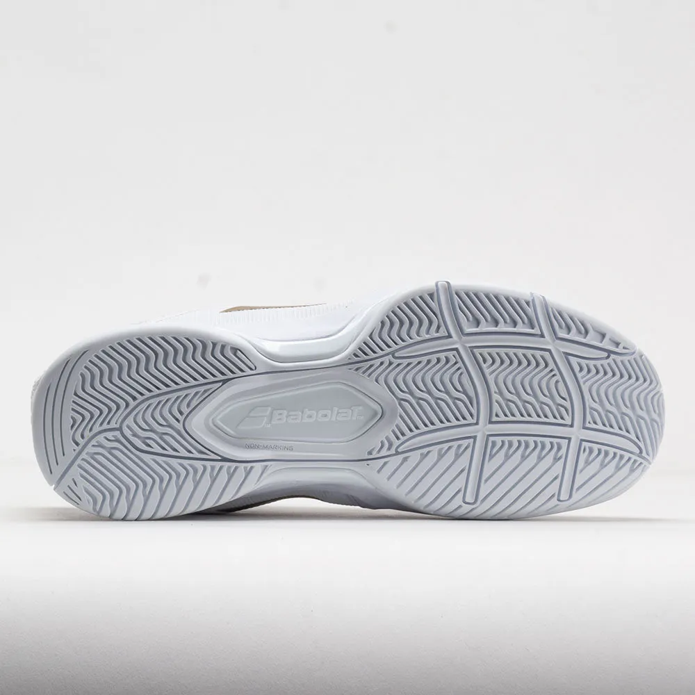Babolat SFX3 Women's  Wimbledon White/Gold Moisture-wicking SlipOn