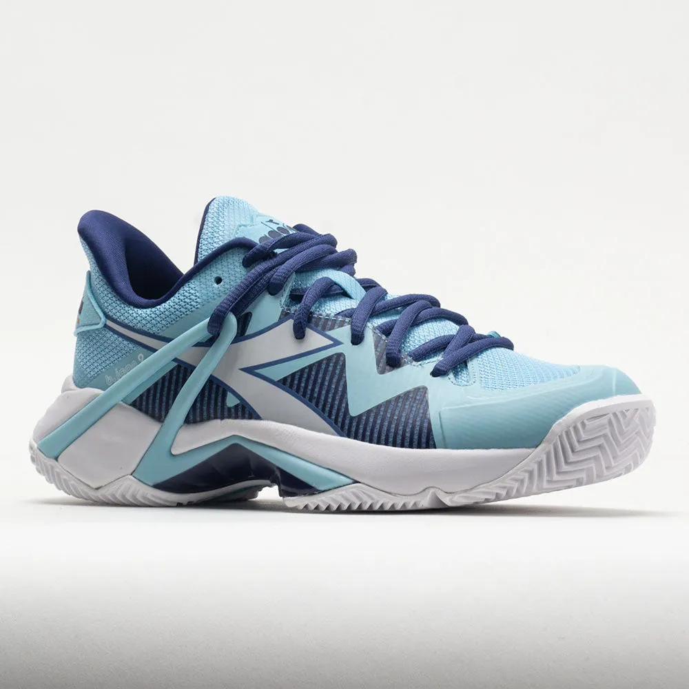 Multi   Directional Tread machine - washable running option Diadora B.Icon 2 Clay Women's  Bright Baby Blue/White