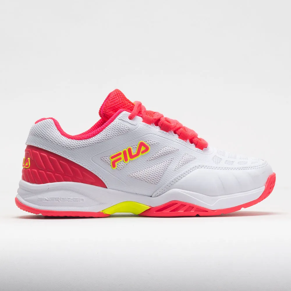 fartlek running shoe ability gravel shoes Fila Axilus 2 Energized Junior  White/Diva Pink/Safety Yellow