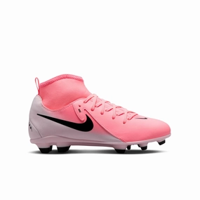 Inner lining Nike Junior Phantom Luna II Club FG Firm Ground Soccer Cleats - Pink Foam/ Black