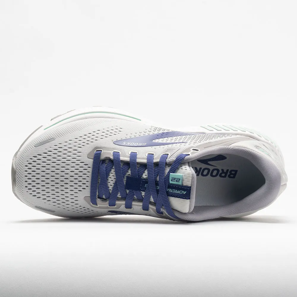 Brooks Adrenaline GTS 22 Women's  Alloy/Blue/Green Performance shoes concrete running gear