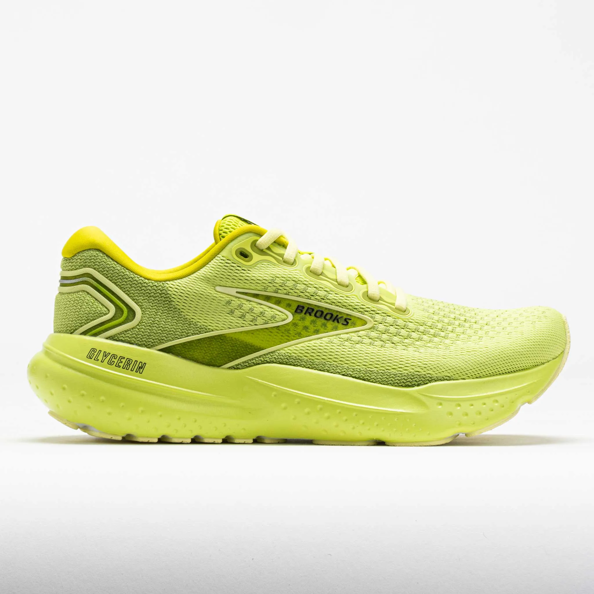 Brooks Glycerin 21 Men's  Lovebird/Pale Yellow Lime plastic - finish - design shoes warm - weather shoes