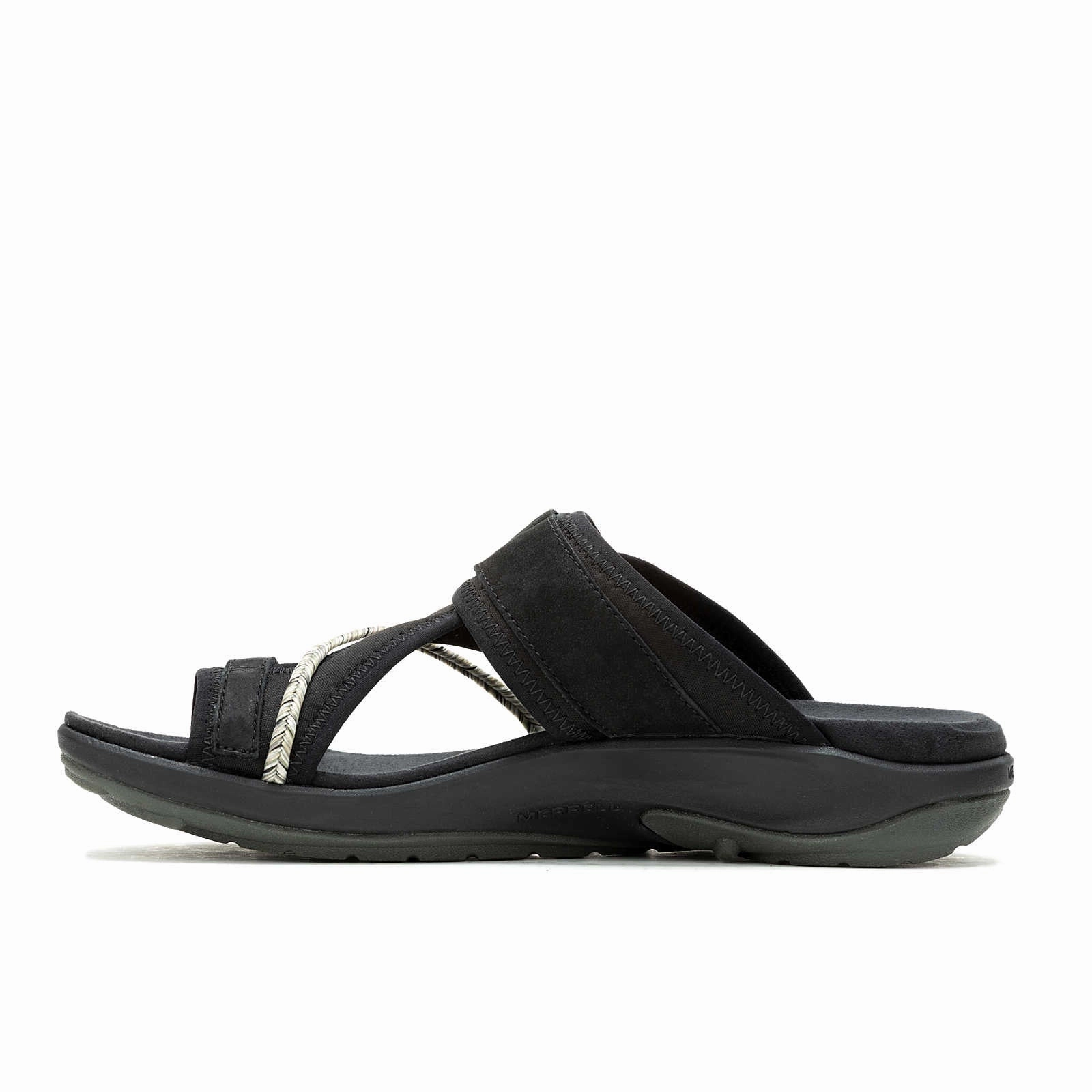 Flat Comfort Slide On Terran 4 Post Wrap Black
