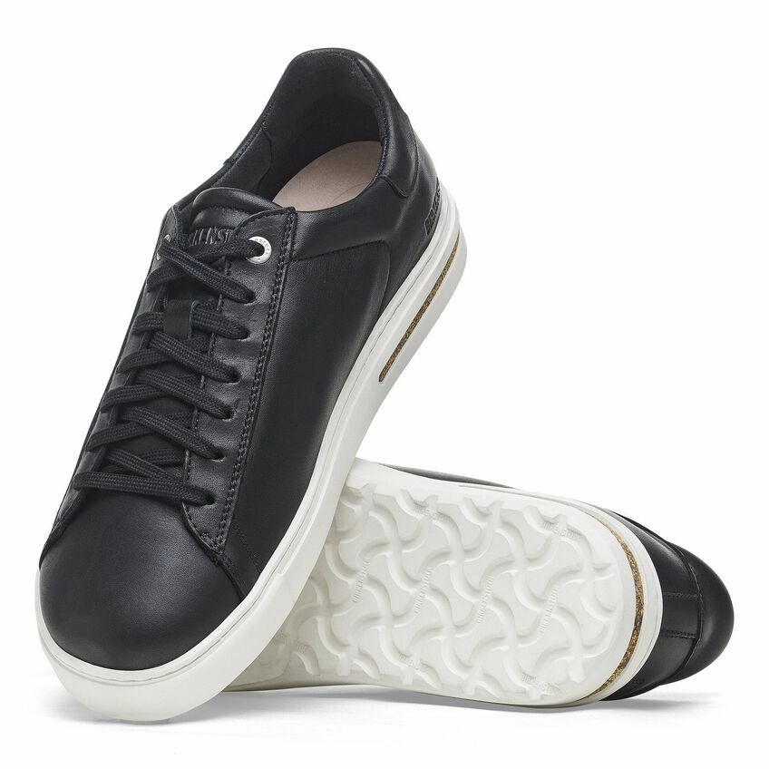 Bend Low Leather Black Walking Comfort Shoes Toe Post