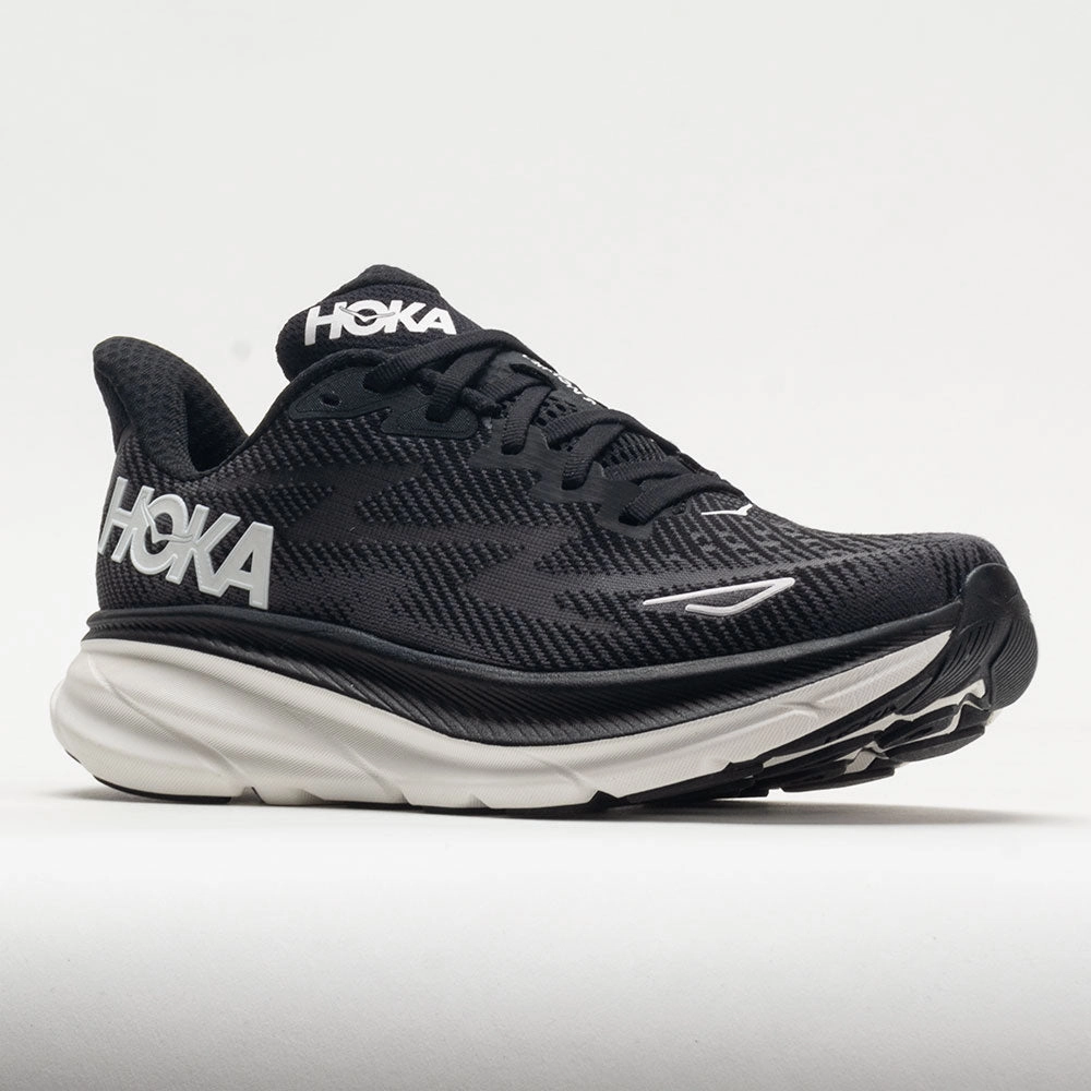 low - mileage shoe performance HOKA Clifton 9 Women's  Black/White