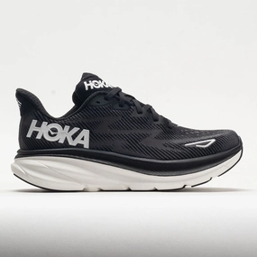 winter running shoes running shoes with removable insoles HOKA Clifton 9 Women's  Black/White