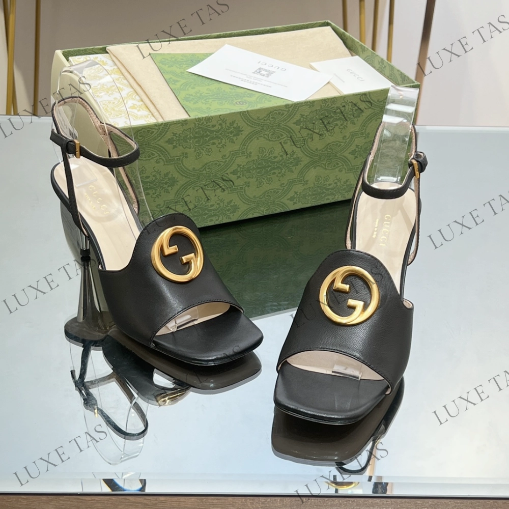 Black Blondie Heeled Sandal - Designer Slides & Sandals for Women Stay Cool Simple Wear