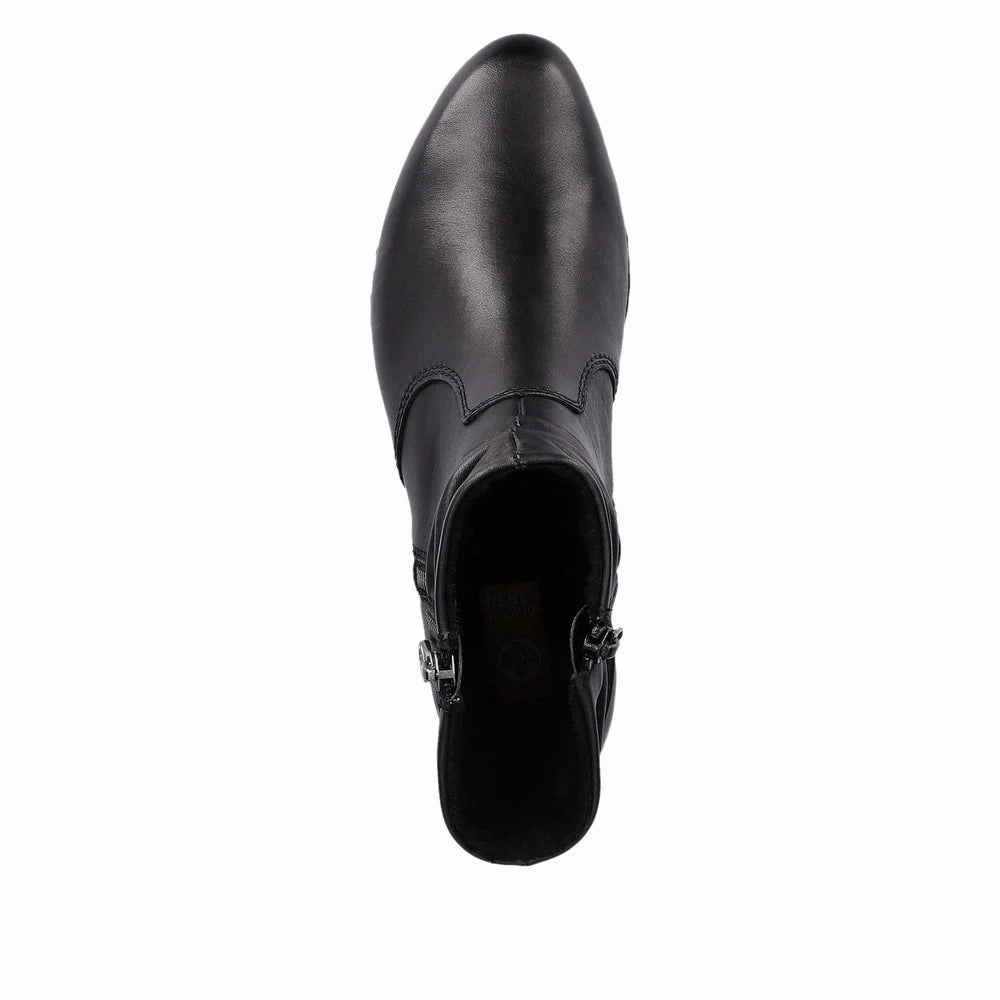 Y0756-00 Black Zip Resilient Sole