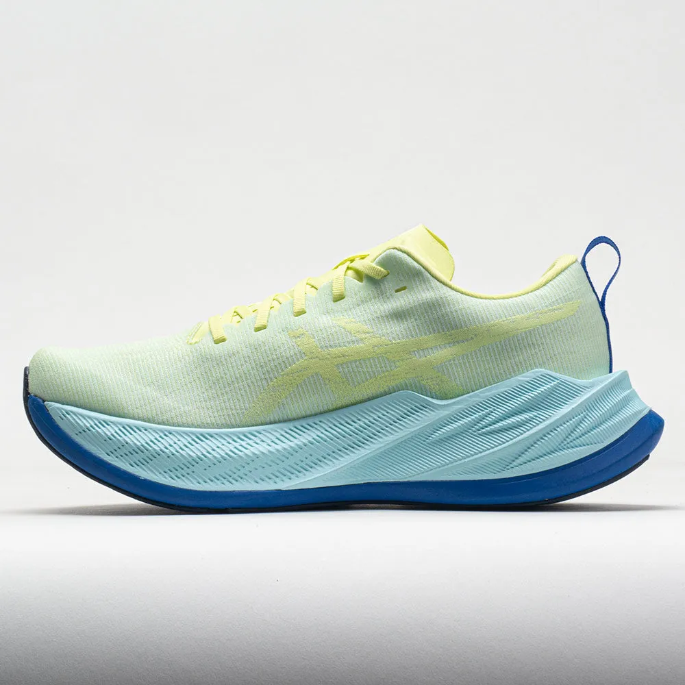 ASICS Superblast Unisex  Glow Yellow/Aquamarine Puma Suede non - perforated shoes