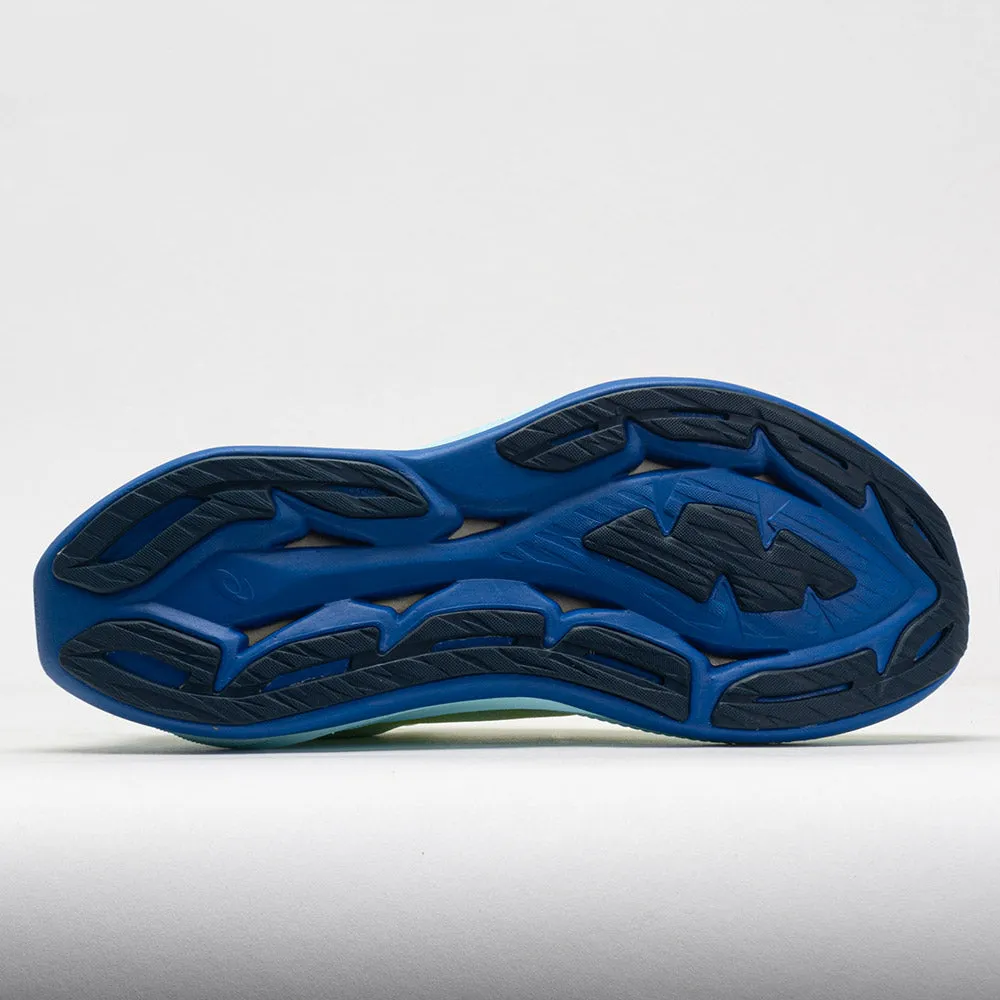 outdoor sports lover low - altitude running shoes ASICS Superblast Unisex  Glow Yellow/Aquamarine