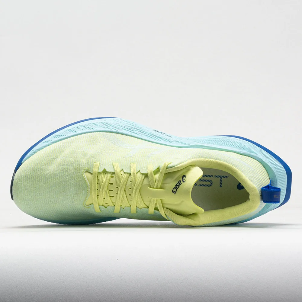 Stability system ankle - support running wear ASICS Superblast Unisex  Glow Yellow/Aquamarine