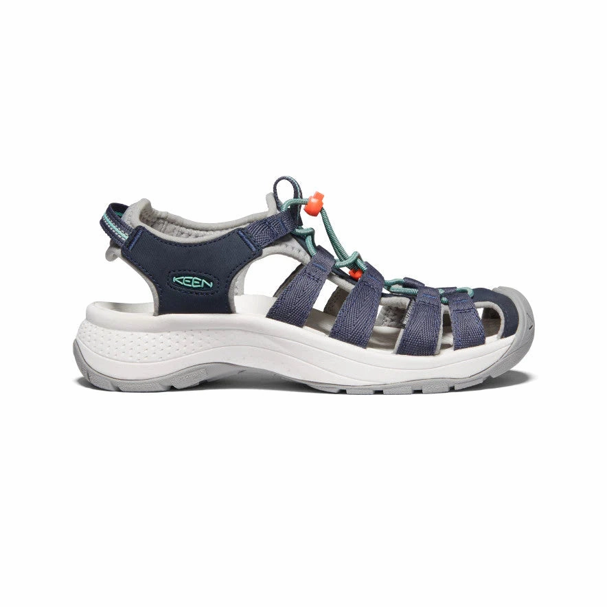 Astoria West Sandal Navy/Beveled Glass Sandal Refills Blue Cool
