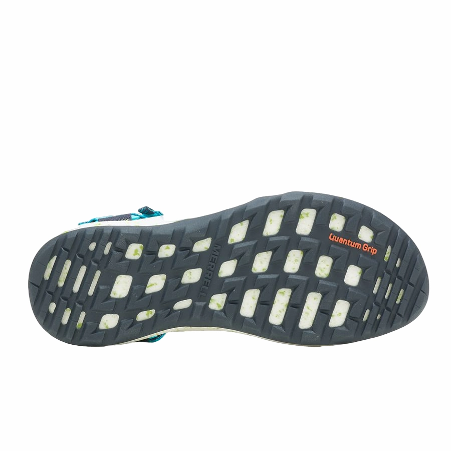 Bravada Backstrap Navy/Atoll Padded Heel