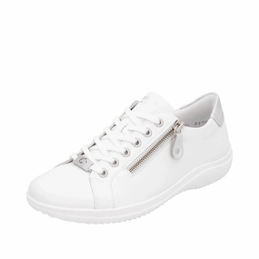 D1E03-80 White/Ice Lace/Side Zip Modern Pace