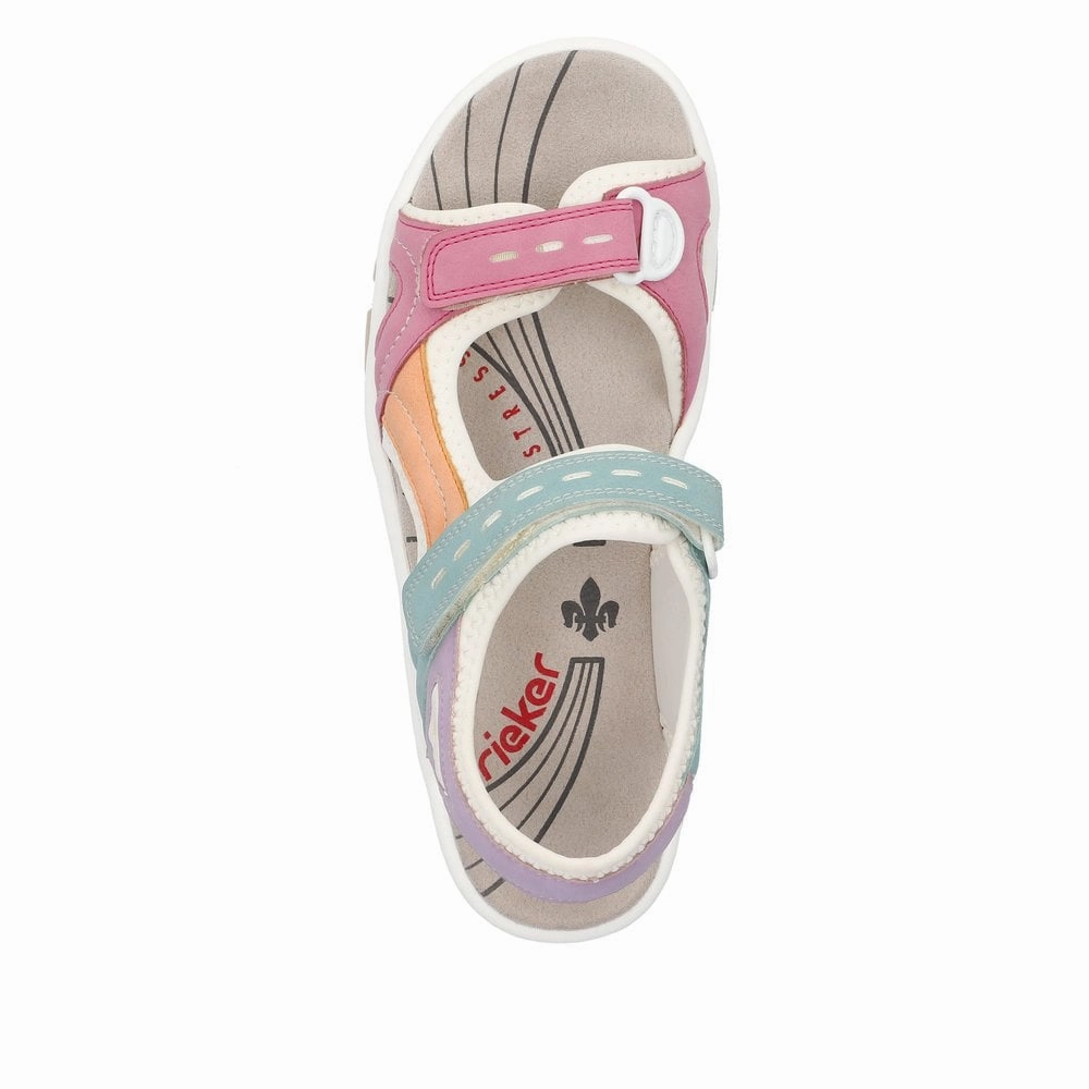 68866-92 Velcro Retro Multi Everyday Use Comfortable Flip-flops for Men