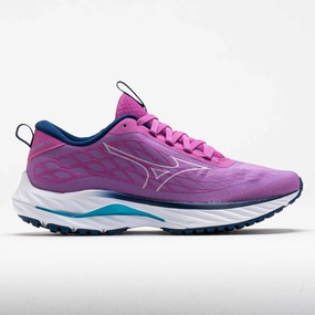 Mizuno Wave Inspire 20 Women's  Rosebud/White heel - hugging Reliable Quality
