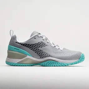 Diadora Blushield Torneo 2 AG Women's  Silver DD/Black/Aruba Blue minimalist - feature shoes comfort - driven shoe aim