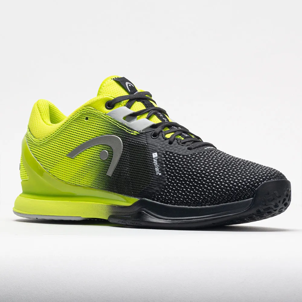 HEAD Sprint Pro 3.0 SuperFabric Women's  Black/Lime 10K Latest model