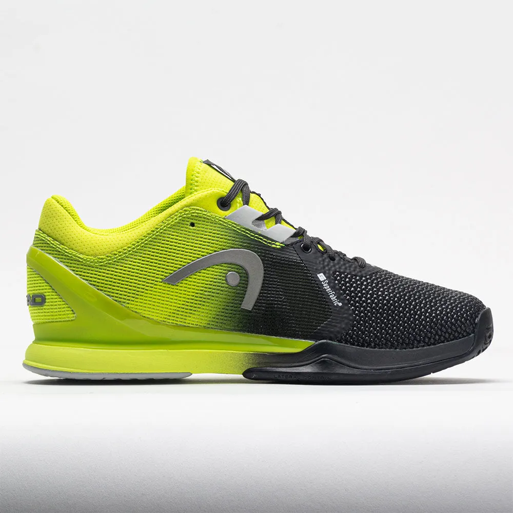 individual sport HEAD Sprint Pro 3.0 SuperFabric Women's  Black/Lime