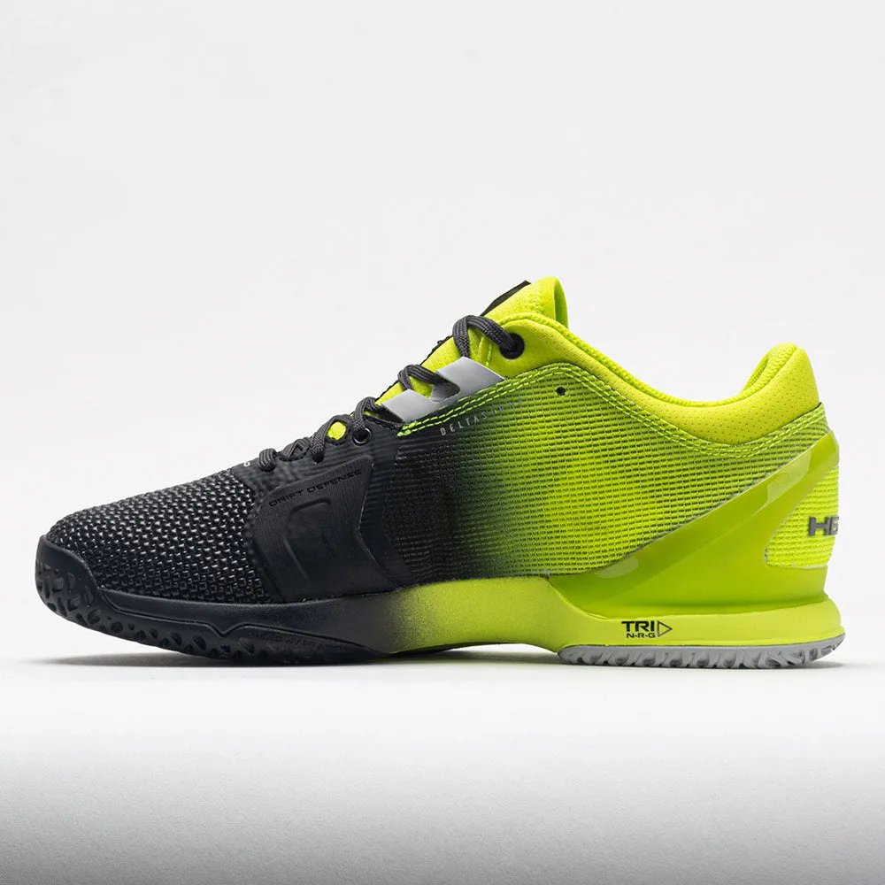 HEAD Sprint Pro 3.0 SuperFabric Women's  Black/Lime Adaptable to different foot shapes running in the city