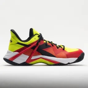 youth athletic footwear Impact protection Diadora B.Icon 2 AG Men's  Yellow Fluo/Black/Fiery Red