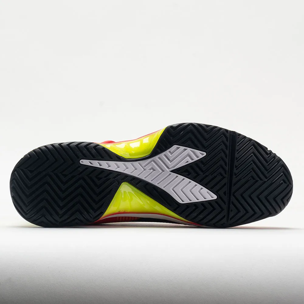 foot - stability running shoes synthetic leather shoe feature Diadora B.Icon 2 AG Men's  Yellow Fluo/Black/Fiery Red