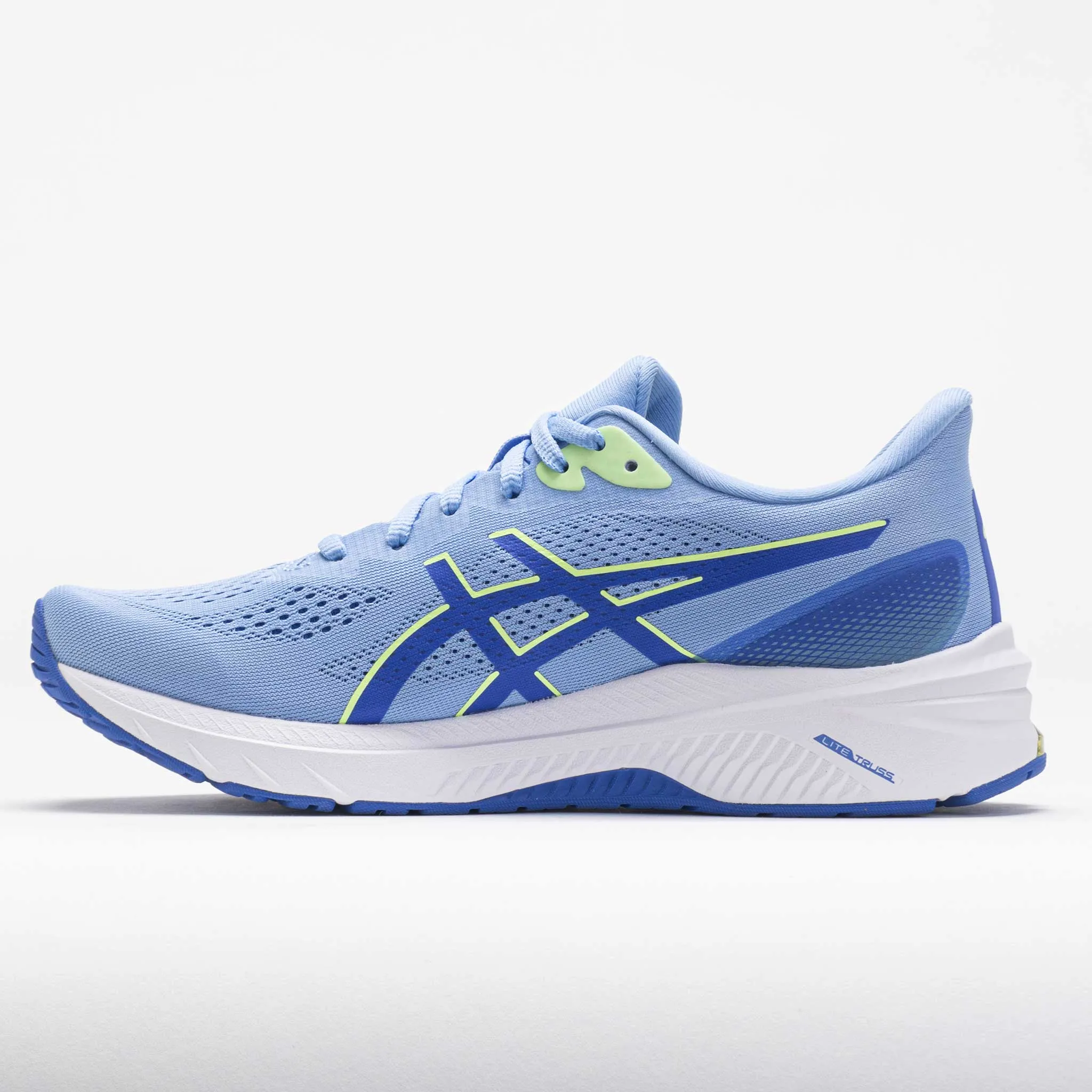 ASICS GT-1000 12 Women's  Light Sapphire/Illuminate Yellow expert running shoes seamless upper shoes