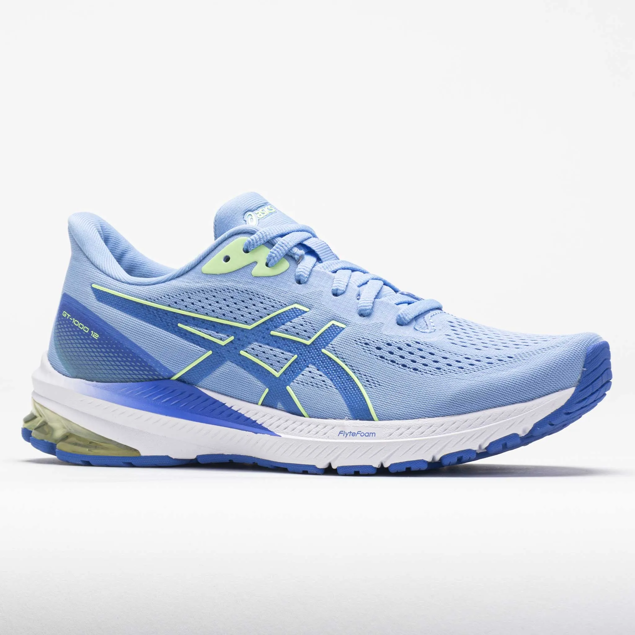replaceable insole shoes ASICS GT-1000 12 Women's  Light Sapphire/Illuminate Yellow