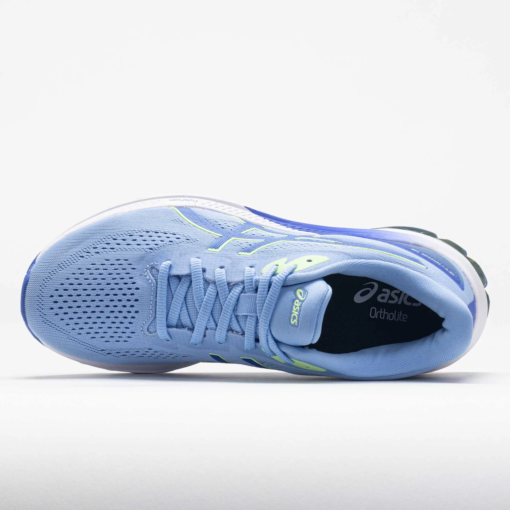 ASICS GT-1000 12 Women's  Light Sapphire/Illuminate Yellow noiseless - movement shoes