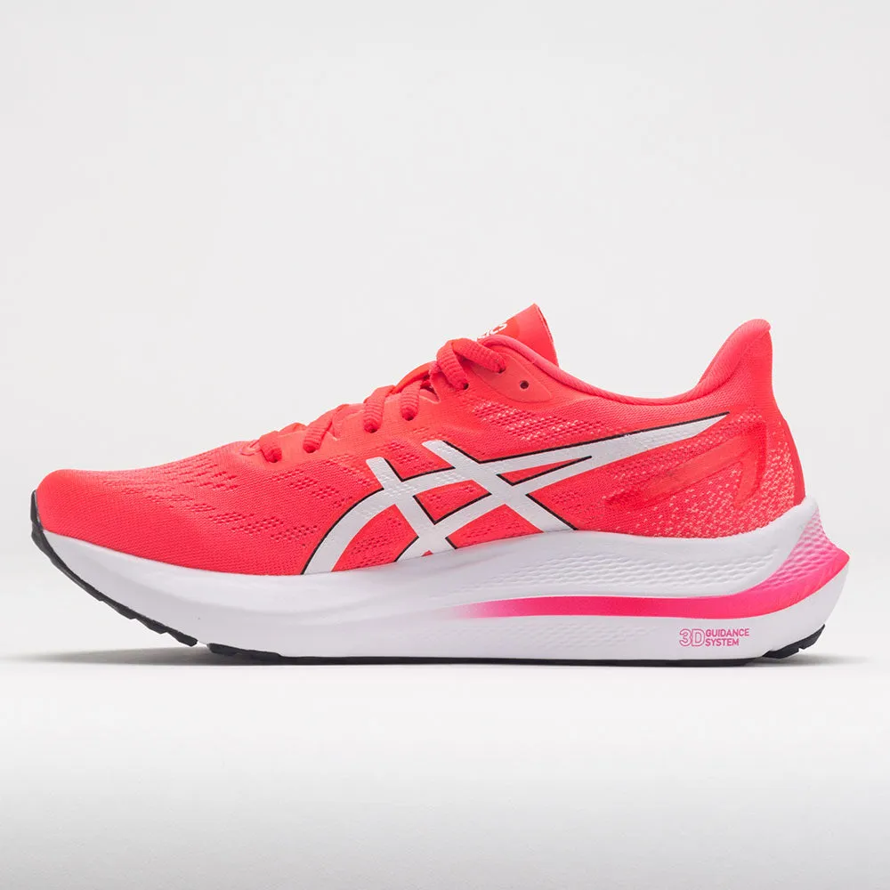 ASICS GT-2000 12 Women's  Diva Pink/White Easy on running in a bridge area shoes