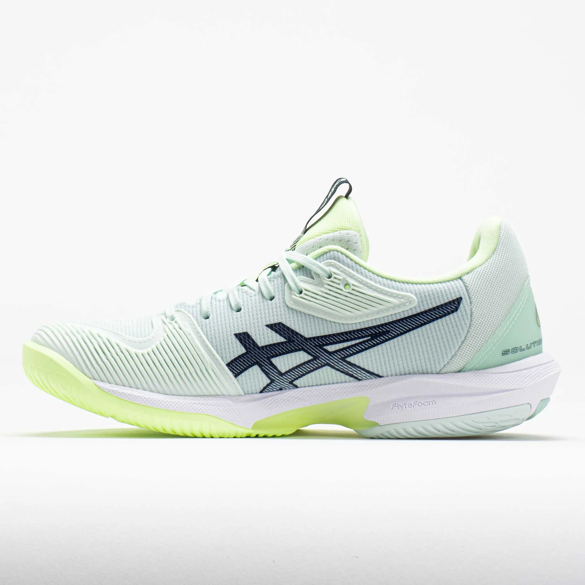 High Top Style ASICS Solution Speed FF 3 Women's  Pale Mint/Blue Expanse