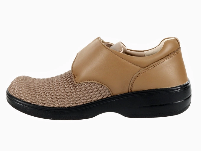 Bianca Walker Taupe Stretch Thin Sole