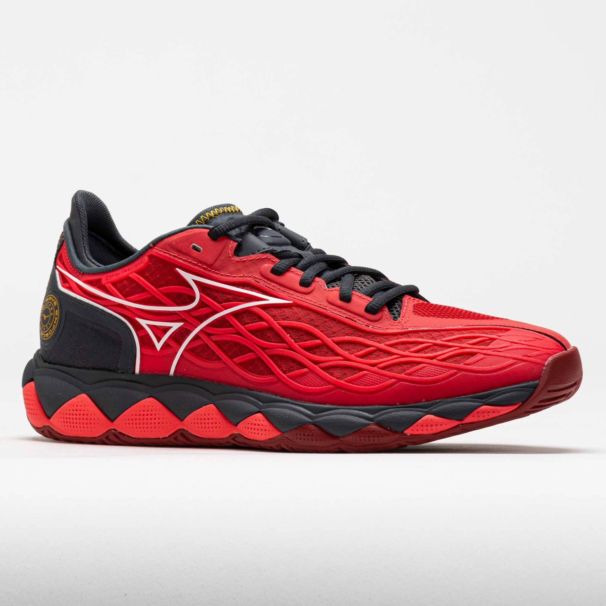 Mizuno Wave Enforce Tour AC Men's  Radient Red/White Comfort Tongue