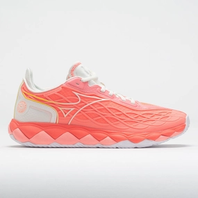 WaterResistant Mizuno Wave Enforce Tour AC Women's  Candy Coral/Snow White